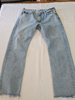 #AGOLDE LEENA Women's Flair Classic Wash Jeans